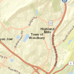 Mountain House New York Street Map