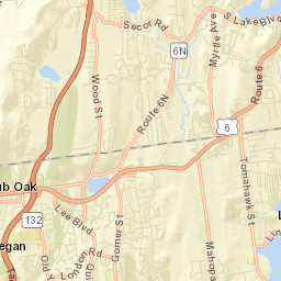 West Mahopac New York Street Map