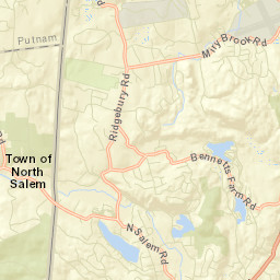 Wataba Lake Connecticut Street Map