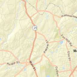 Upper Stepney Connecticut Street Map