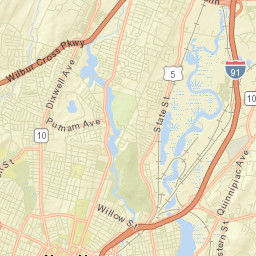 Spring Glen Connecticut Street Map