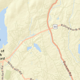 North Branford Connecticut Street Map