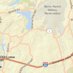 Jericho Connecticut Street Map