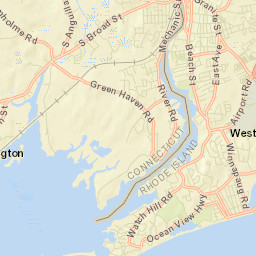 Wequetequock Connecticut Street Map