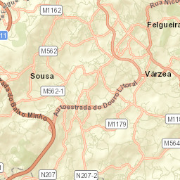 Felgueiras Street Map
