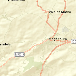Mogadouro Street Map