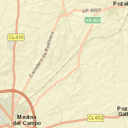 Pozal de Gallinas Street Map