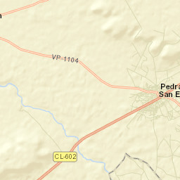 Pedrajas de San Esteban Street Map