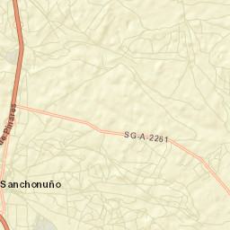 Sanchonuño Street Map