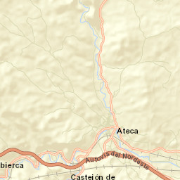 Ateca Street Map