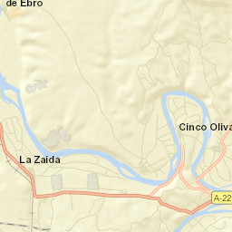 Cinco Olivas Street Map