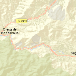 Olesa de Bonesvalls Street Map