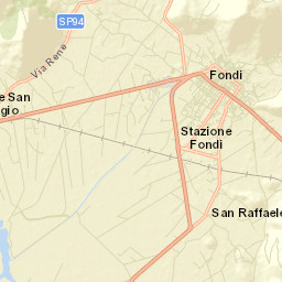 Fondi Street Map