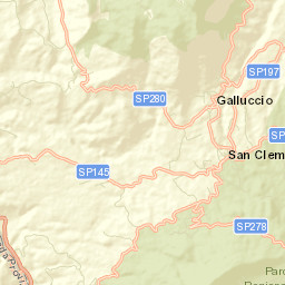 San Clemente Street Map