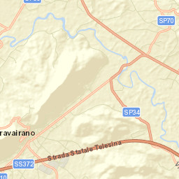 Pietravairano Street Map