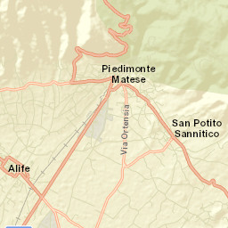 San Potito Sannitico Street Map