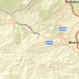 Sassinoro Street Map