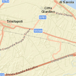 Margherita di Savoia Street Map