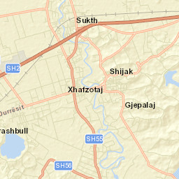 Shijak Street Map