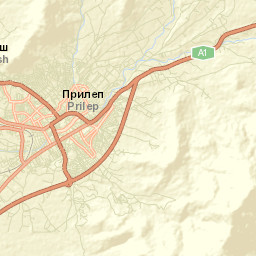 Prilep Street Map