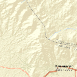 Valandovo Street Map