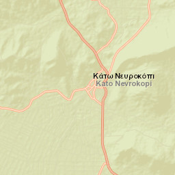 Káto Nevrokópi Street Map