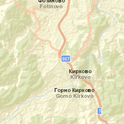 Obshtina Kirkovo Street Map