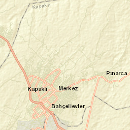 Kapaklı Street Map