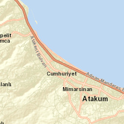 Atakum Street Map