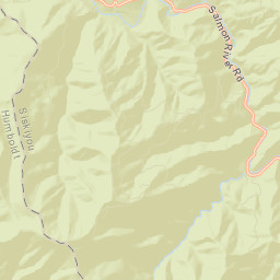 Somes Bar California Street Map