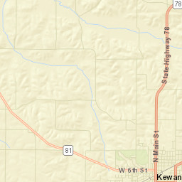 Kewanee Street Map