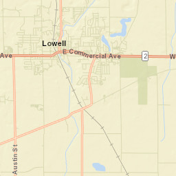 Lowell Street Map