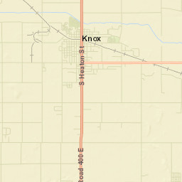 Knox Street Map