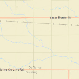 Rosedale Ohio Street Map