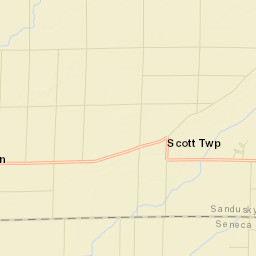 Squires Ohio Street Map