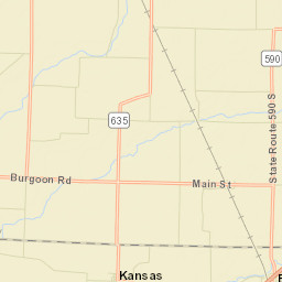 Winters Station Ohio Street Map