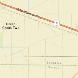 Colby Ohio Street Map