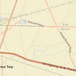 Strongs Ridge Ohio Street Map