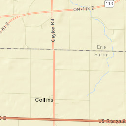 East Townsend Ohio Street Map