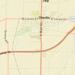 Robin Park Ohio Street Map