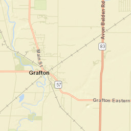 Kingsleys Corners Ohio Street Map