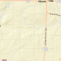 Jeddoe Ohio Street Map