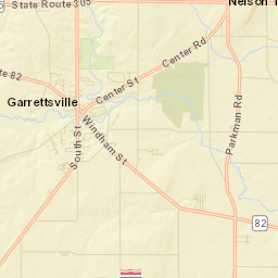 Nelson Ohio Street Map