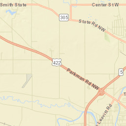 State Road Ohio Street Map