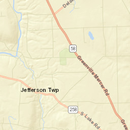Mercer County Street Map