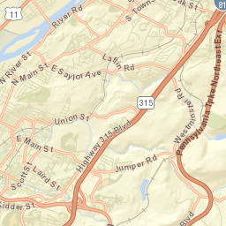 Hudson Street Map