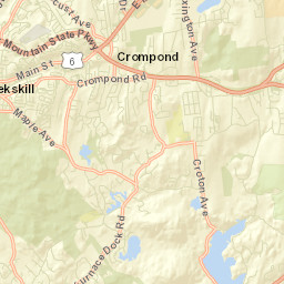 Toddville New York Street Map