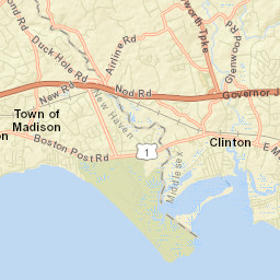 Ridgewood Connecticut Street Map