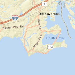 Saybrook Manor Connecticut Street Map