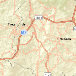 Lousada Street Map